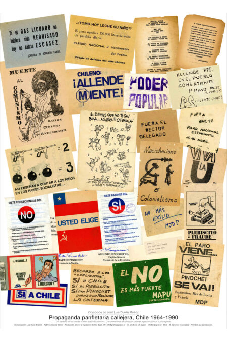 Afiche de Propaganda Chilena